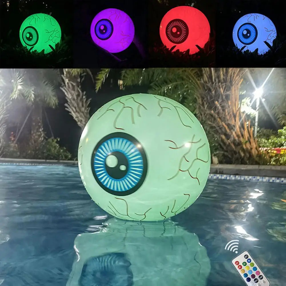 Inflatable Eyeballs Remote Controlled LED 