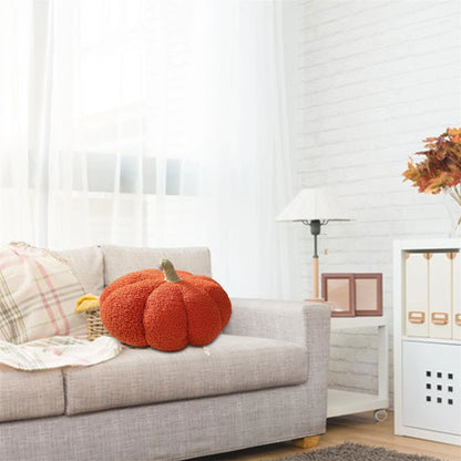 Pumpkin Soft Plush Throw Pillows