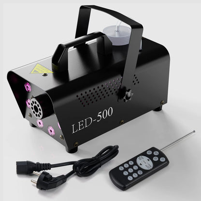 Halloween Fog Machine w/ 3 Stage LED Lights