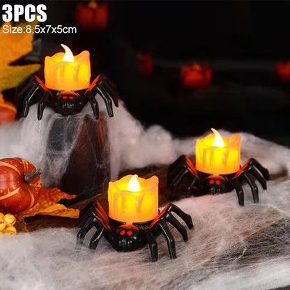 Halloween Led Glow Ghost Tree Light up Pumpkin Home Decoration 