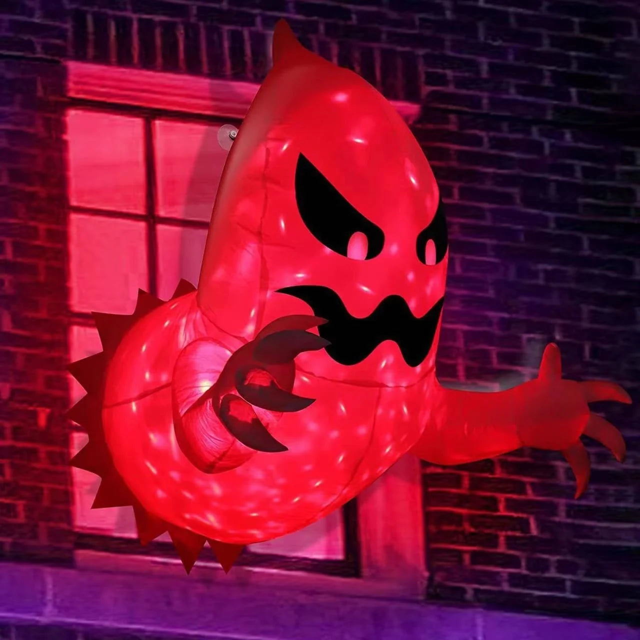 Inflatable Window Ghost with LED