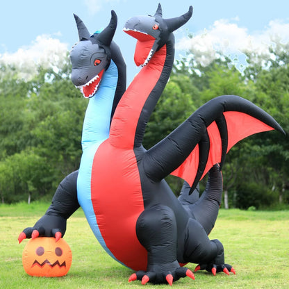 Inflatable Halloween Colored Dragon