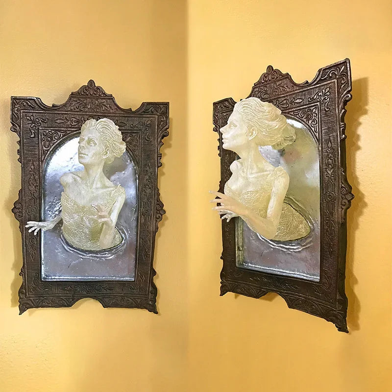 Ghost in the Mirror Sculpture (Glow in the Dark)