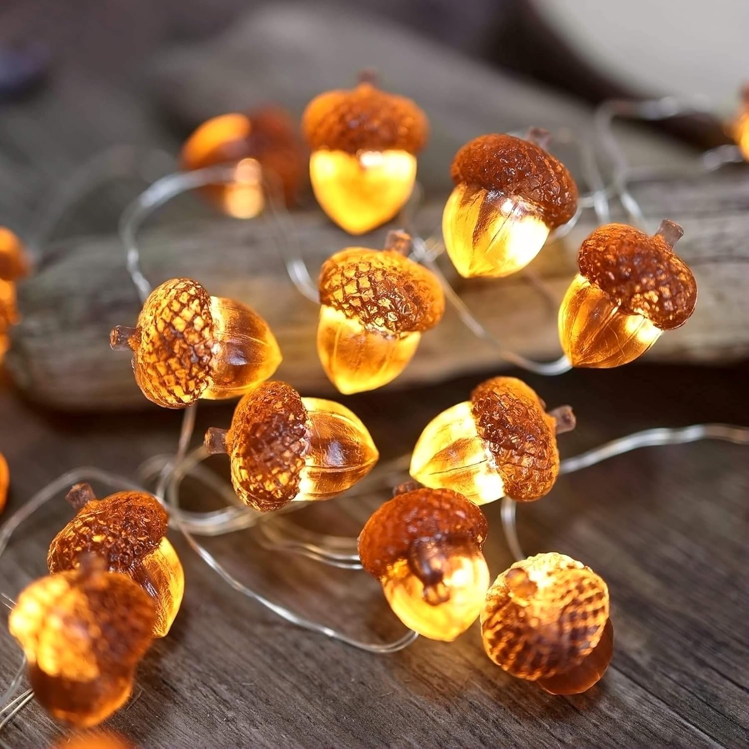 Acorn String Lights 