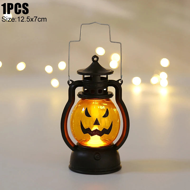 Halloween Led Glow Ghost Tree Light up Pumpkin Home Decoration 