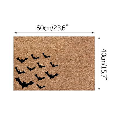 Bats/ Ghost/ Boo Halloween Rug