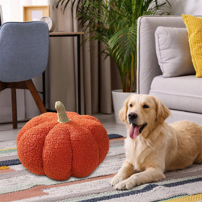 Pumpkin Soft Plush Throw Pillows