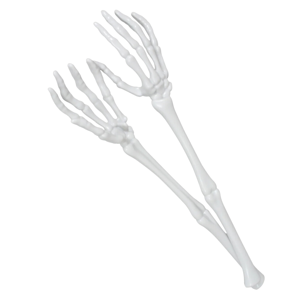 Skeleton Hand Salad Tongs