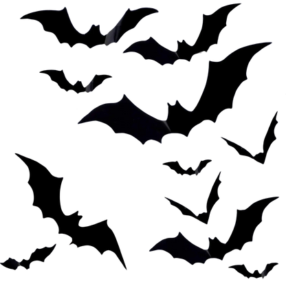 3D Bat Stickers 