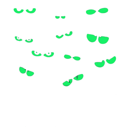 Glow in the dark Luminous Eyes 