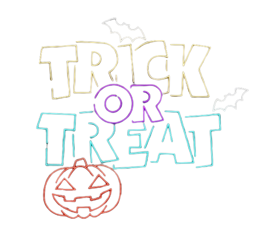 Custom Halloween LED Light Trick or Treat Neon Sign