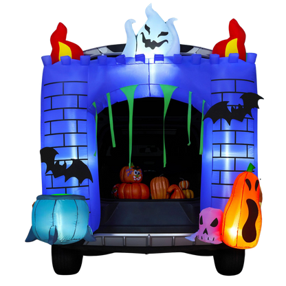 Inflatable Castle + inflatable Characters