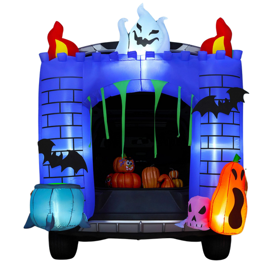 Inflatable Castle + inflatable Characters