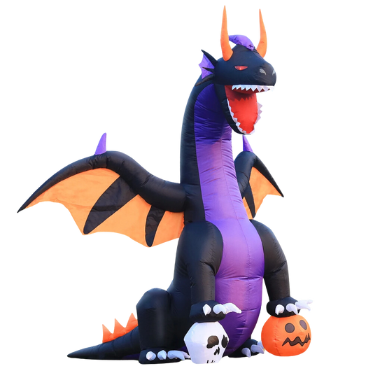 Inflatable Halloween Colored Dragon