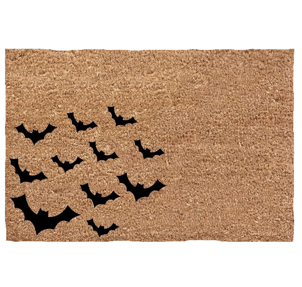 Bats/ Ghost/ Boo Halloween Rug