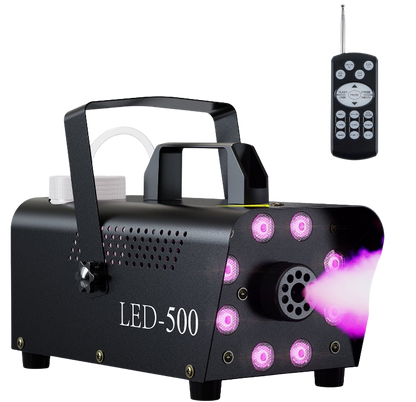 Halloween Fog Machine w/ 3 Stage LED Lights