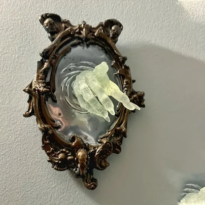 Ghost in the Mirror Sculpture (Glow in the Dark)