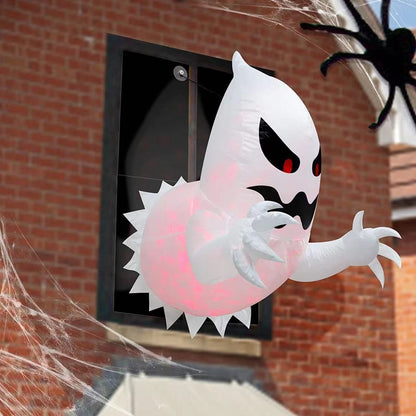 Inflatable Window Ghost with LED