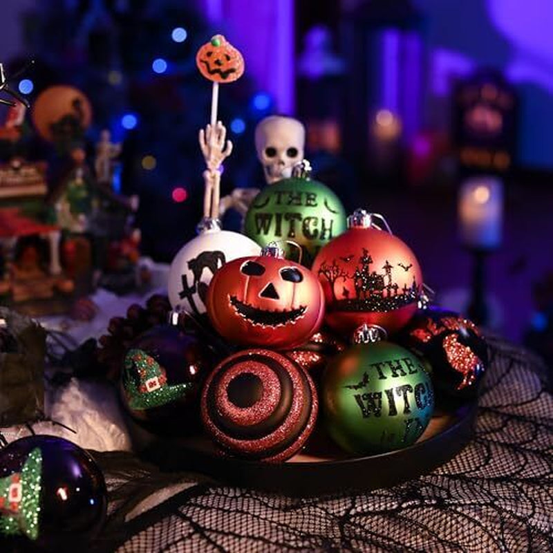 Set of 16 Halloween Tree Ornaments