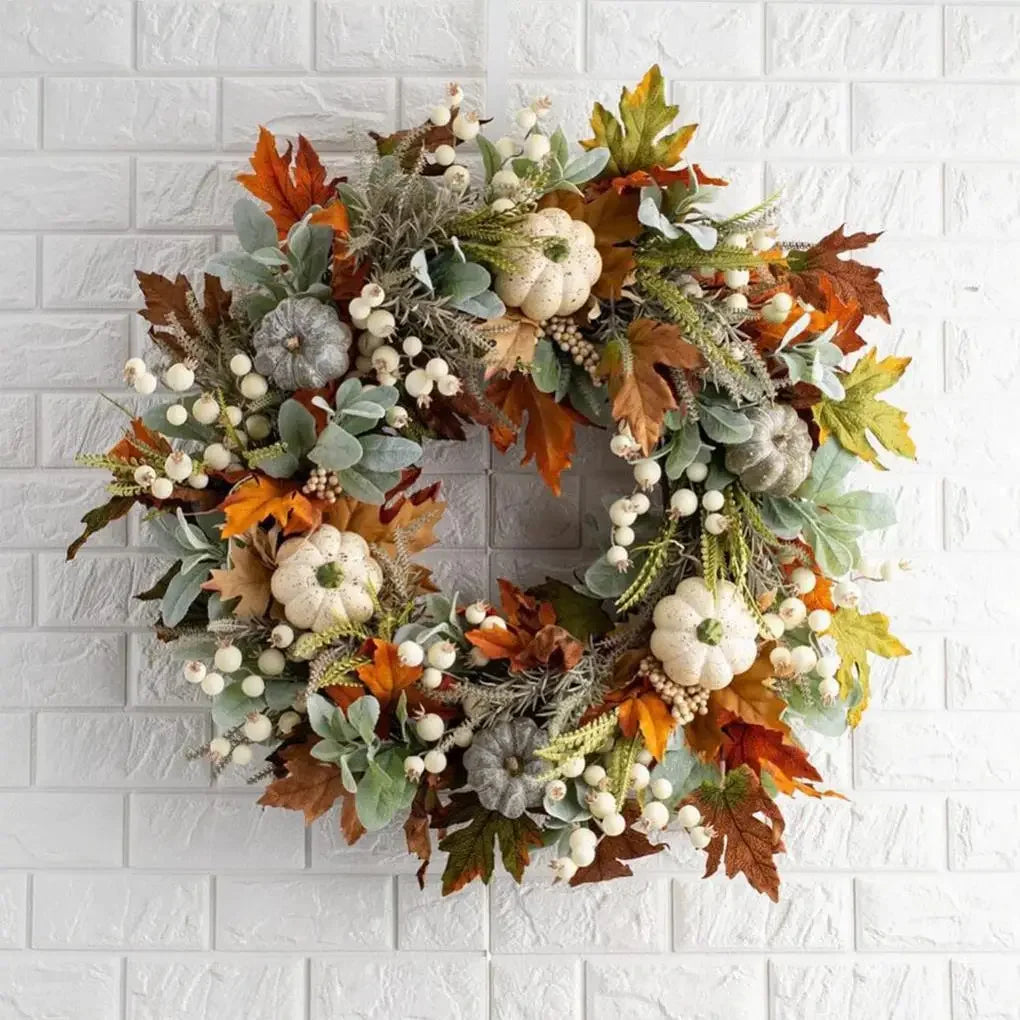 Fall pumpkin Wreath 