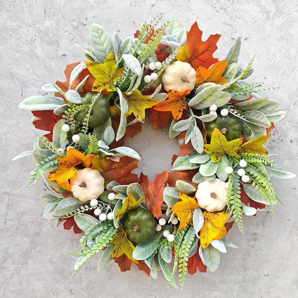 Fall pumpkin Wreath 