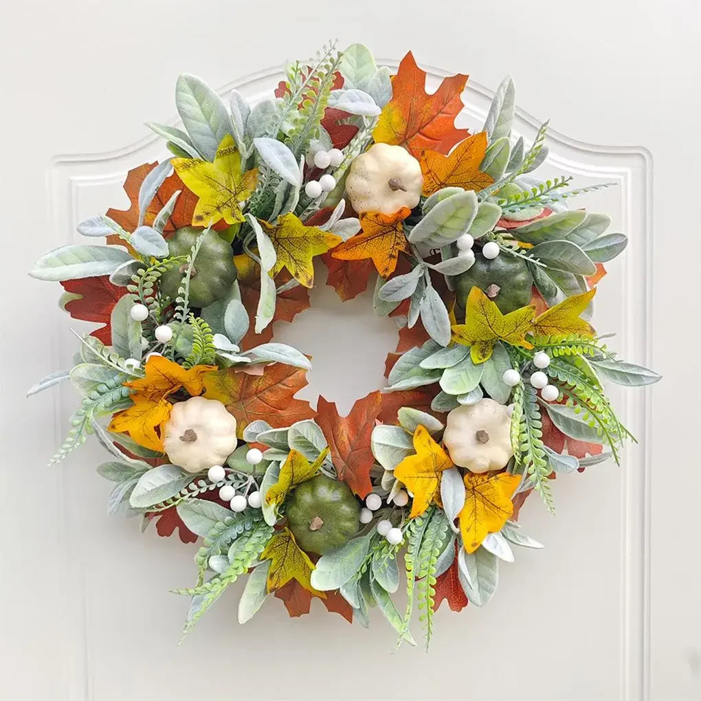 Fall pumpkin Wreath 