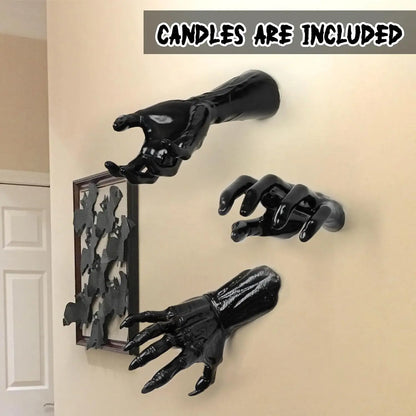 Creepy Hands Candle Holder/ Hook (3 Pcs (Comes with Candles))