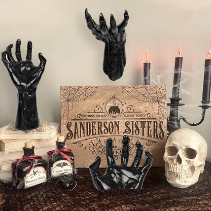 Creepy Hands Candle Holder/ Hook (3 Pcs (Comes with Candles))