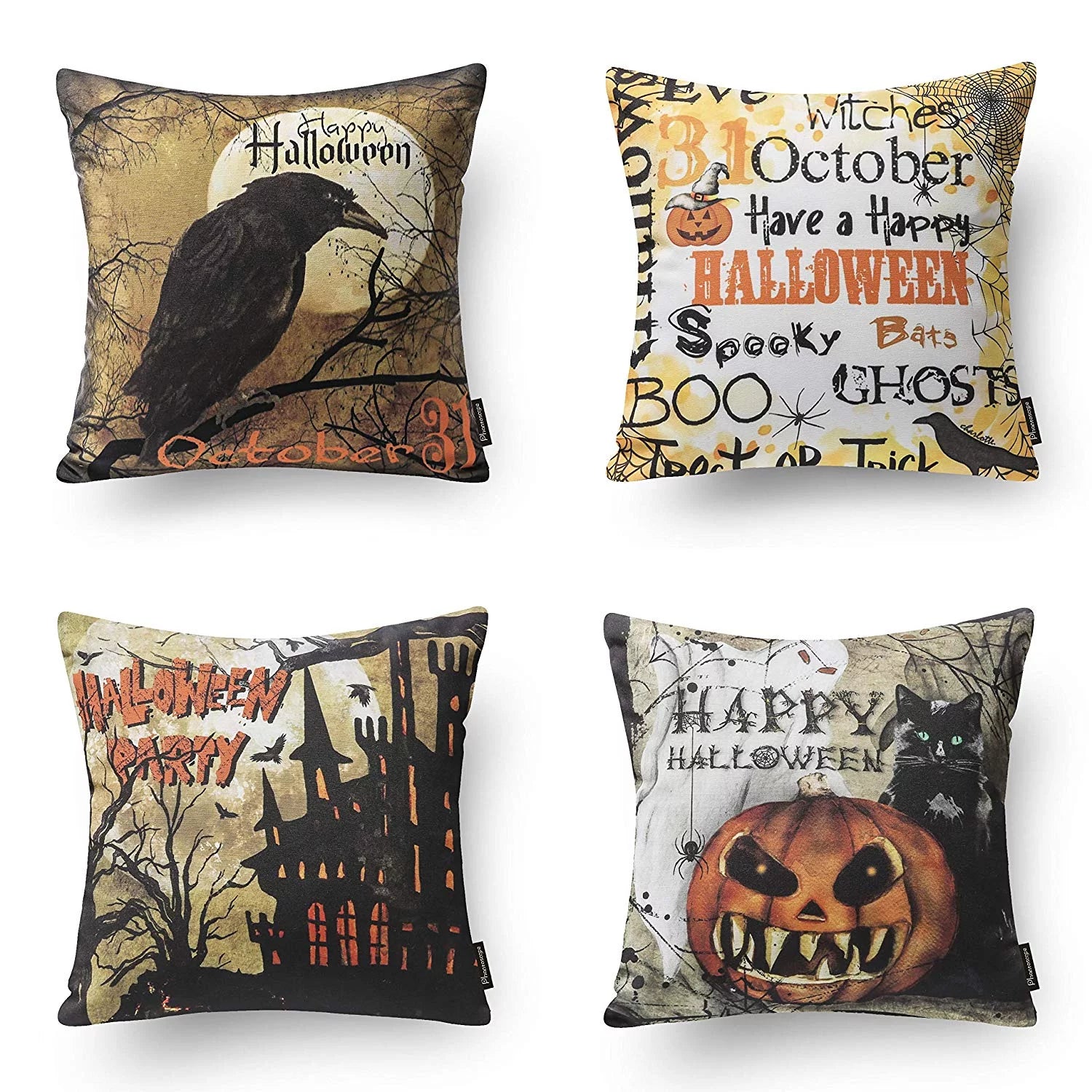 Halloween Holiday Collection Decorative Throw Pillow