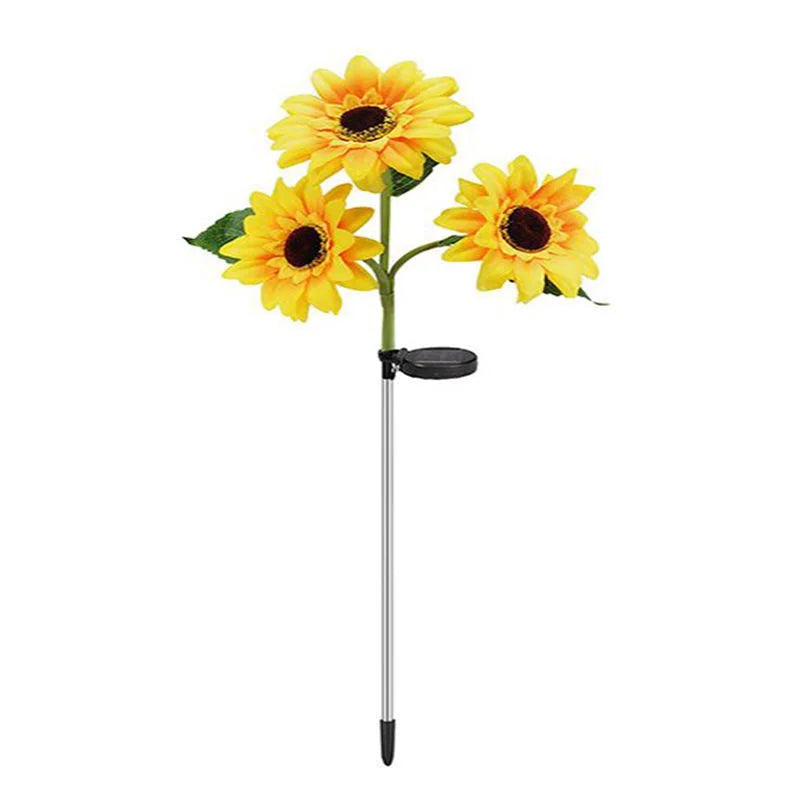 Solar Powered LED Sunflowers