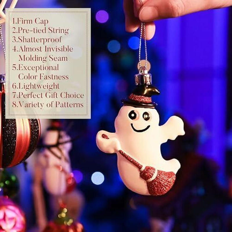 Set of 40 Halloween Figurine Ornaments 