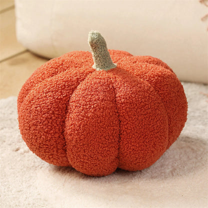 Pumpkin Soft Plush Throw Pillows