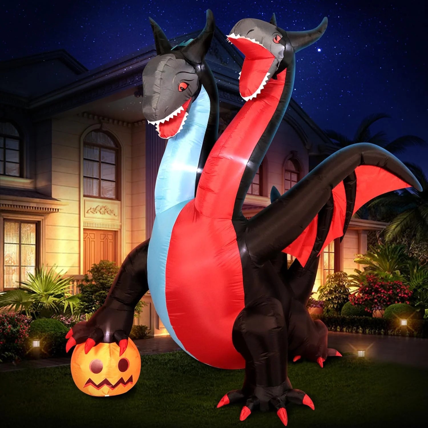 Inflatable Double Headed Dragon