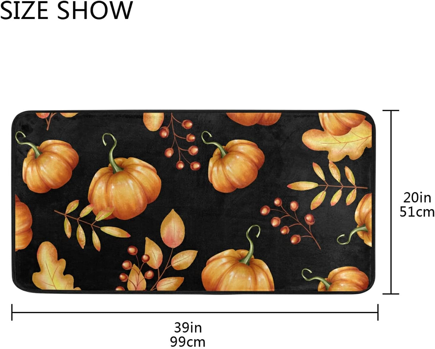 Autumn Pumpkin Rug