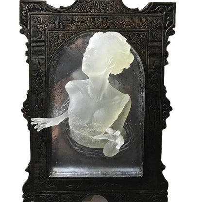 Ghost in the Mirror Sculpture (Glow in the Dark)