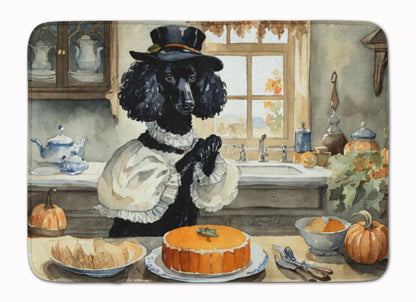 Poodle Fall Kitchen Pumpkins Memory Foam Kitchen Mat